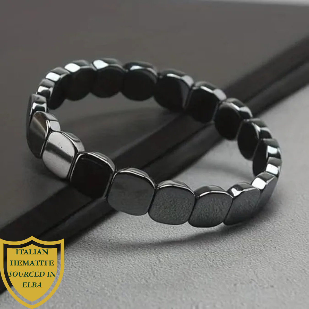 KRATOSS® Genuine Italian Hematite Band